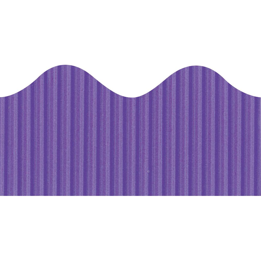 Bordette Decorative Border - Purple - 2.25" x 50' - 1 Roll/Pkg. Picture 2