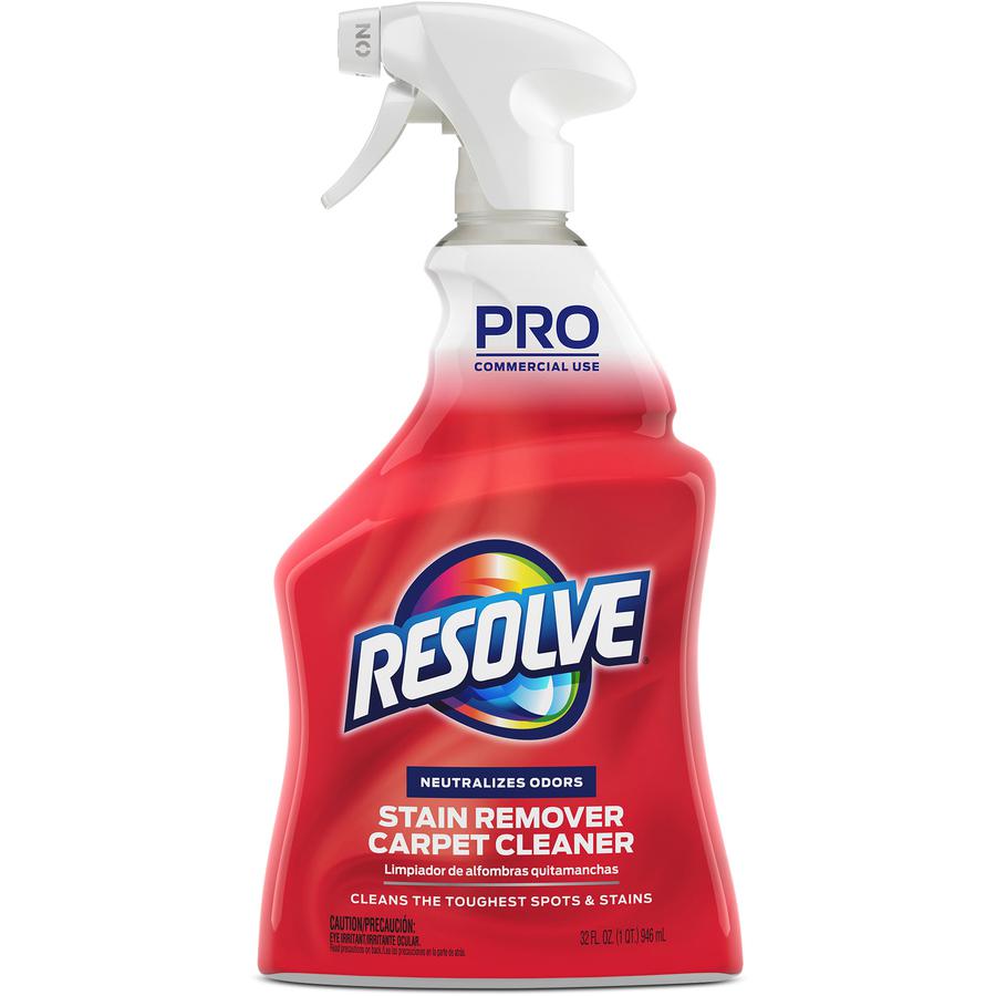 Resolve Stain/Carpet Cleaner - Ready-To-Use Liquid - 32 fl oz (1 quart) - Spray Bottle - 1 Each. Picture 2