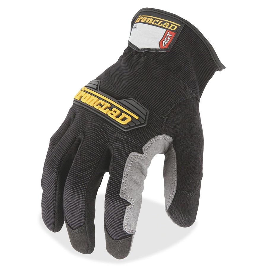 Ironclad WorkForce All-purpose Gloves - X-Large Size - Black, Gray - Impact Resistant, Abrasion Resistant, Durable, Reinforced - For Multipurpose, Home, Shop, Construction, Landscape, Yardwork - 2 / P. Picture 2