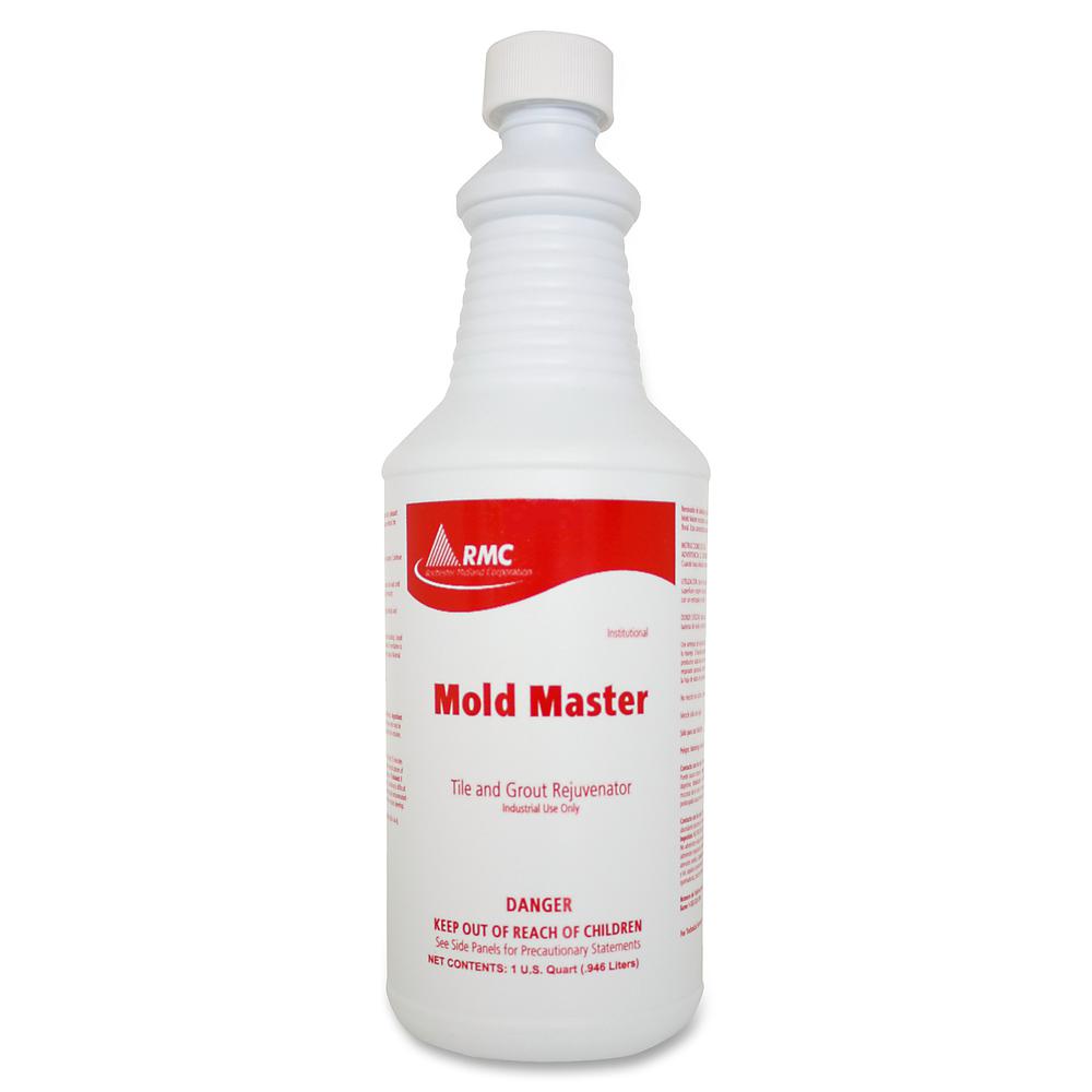 RMC Mold Master Tile/Grout Cleaner - Ready-To-Use Foam Spray - 32 fl oz (1 quart) - Floral Scent - 1 Each - White. Picture 2