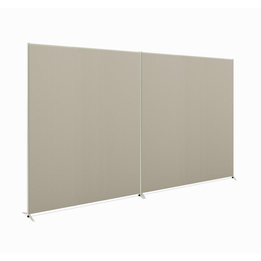 HON Verse HBV-P7260 Panel - 60" Width x 72" Height - Metal, Plastic, Fabric - Light Gray, Gray. Picture 4