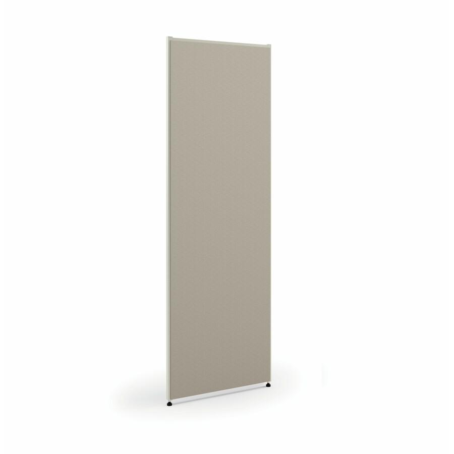 HON Verse HBV-P7230 Panel - 30" Width x 72" Height - Metal, Plastic, Fabric - Light Gray, Gray. Picture 3