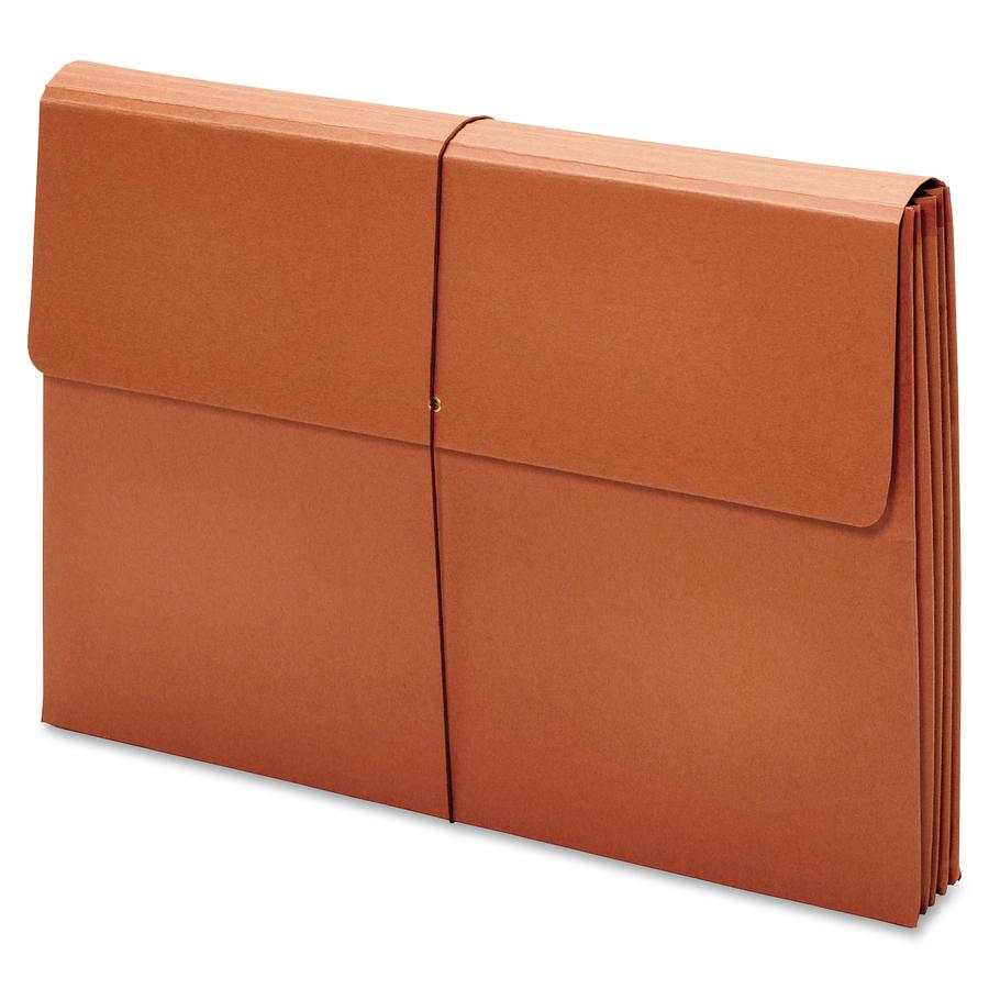 Pendaflex Tabloid Recycled File Wallet - 11" x 17" - 875 Sheet Capacity - 3 1/2" Expansion - Brown - 10% Recycled - 1 Each. Picture 4