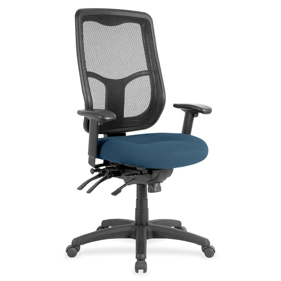 Eurotech Apollo MFHB9SL Executive Chair - Graphite Fabric Seat - 5-star Base - 1 Each. Picture 2
