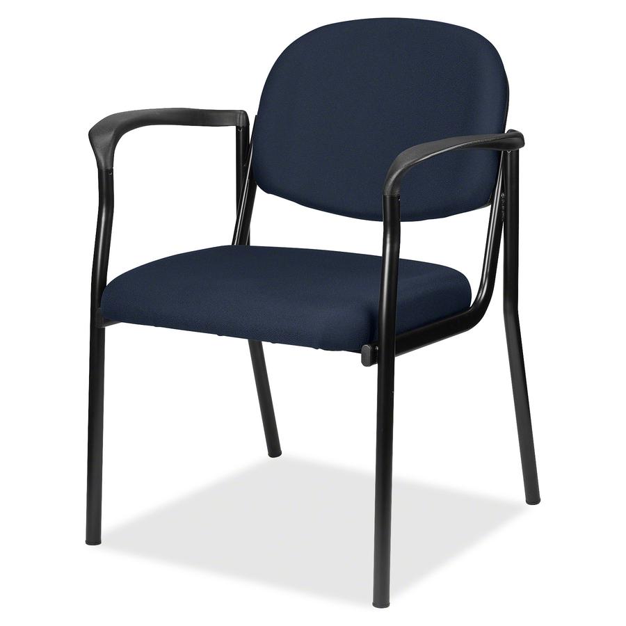 Eurotech Dakota 8011 Guest Chair - Cadet Fabric Seat - Cadet Fabric Back - Steel Frame - Four-legged Base - 1 Each. Picture 6