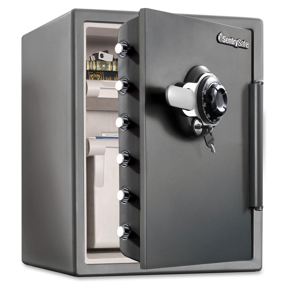 Fire-Safe XX Large Combination Fire Safe - 2.07 ft³ - Combination, Dual Key, Mechanical Dial, Programmable Lock - Water Resistant, Fire Resistant, Pry Resistant, Impact Resistant, Explosive Resistant . Picture 2