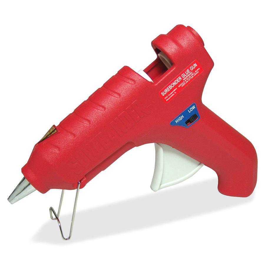 FPC 40W Dual-temp Glue Gun - 380&deg;F (193.3&deg;C) - Red. Picture 2