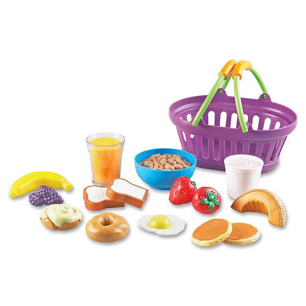 New Sprouts - Play Breakfast Basket - 1 / Set - 2 Year - Multi - Plastic. Picture 2