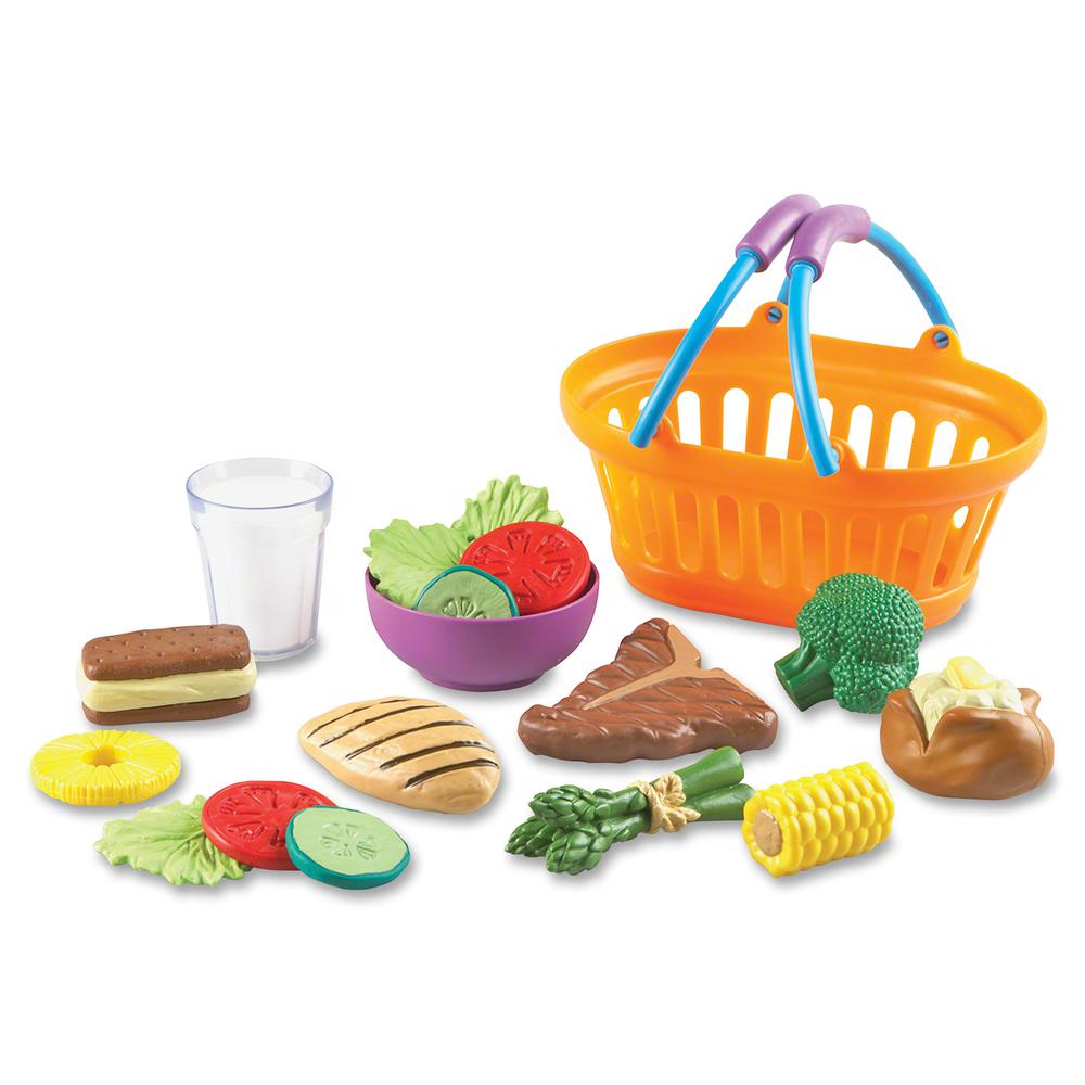 New Sprouts - Play Dinner Basket - 1 / Set - 2 Year - Multi - Plastic. Picture 2
