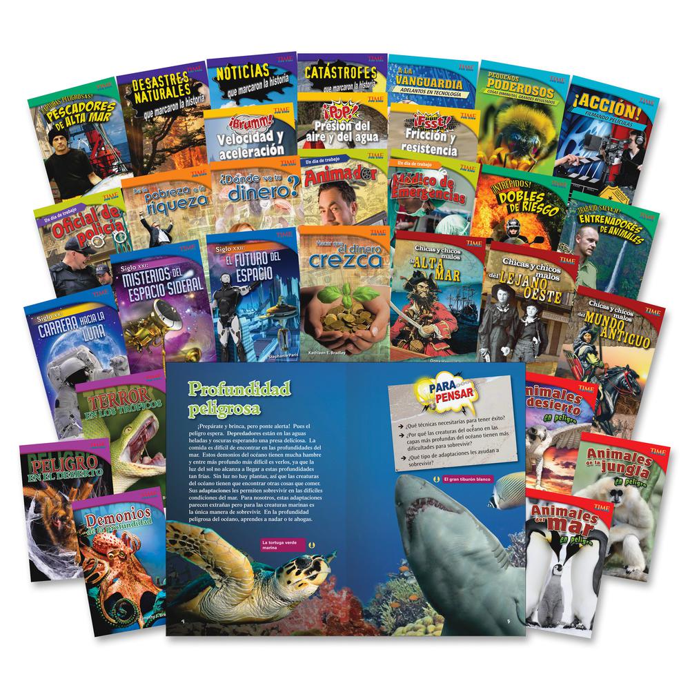 Shell Education TFK Challenging 30-Book Spanish Set Printed Book - Book - Spanish. Picture 2