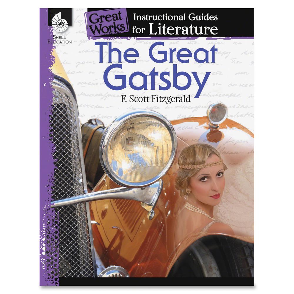 Shell Education The Great Gatsby Literature Guide Printed Book by F.Scott Fitzgerald - Shell Educational Publishing Publication - Book - Grade 9-12. Picture 2