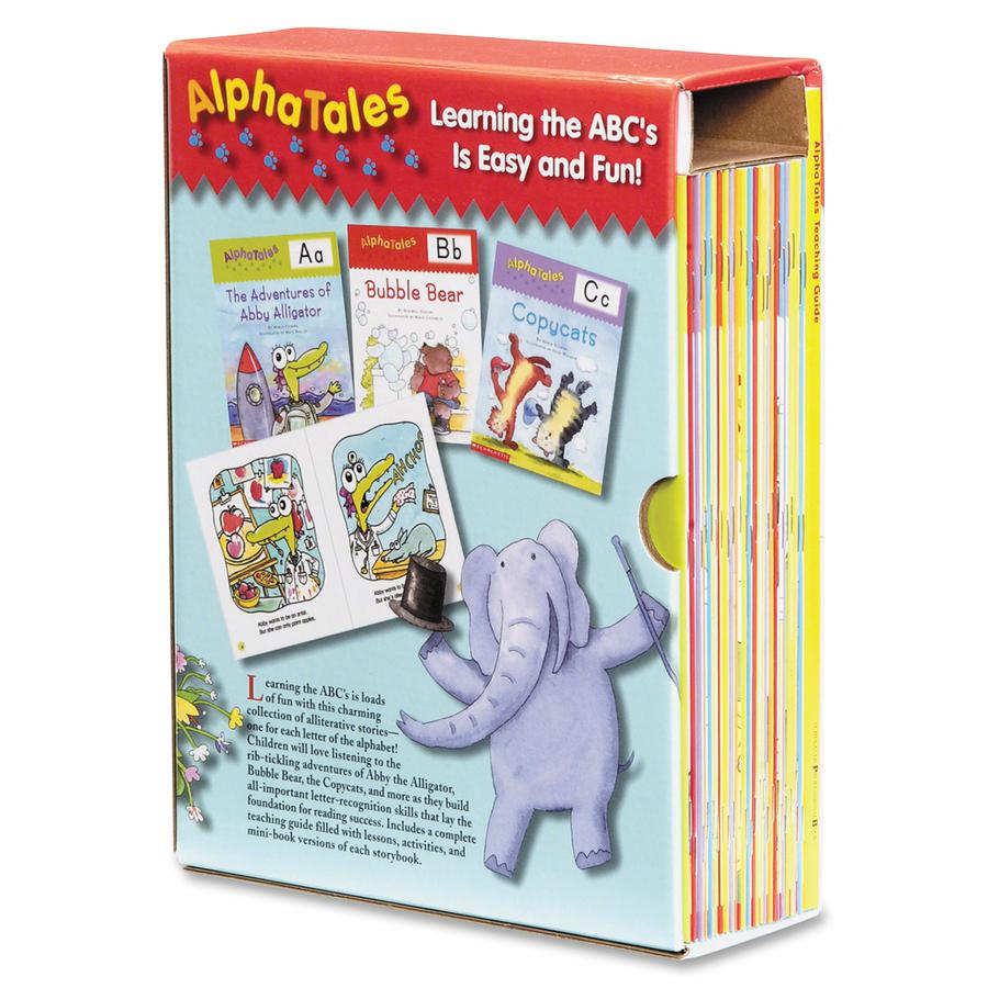 Scholastic AlphaTales ABC Animal Storybooks Box Book Set Printed Book - Book - Grade Pre-K. Picture 2