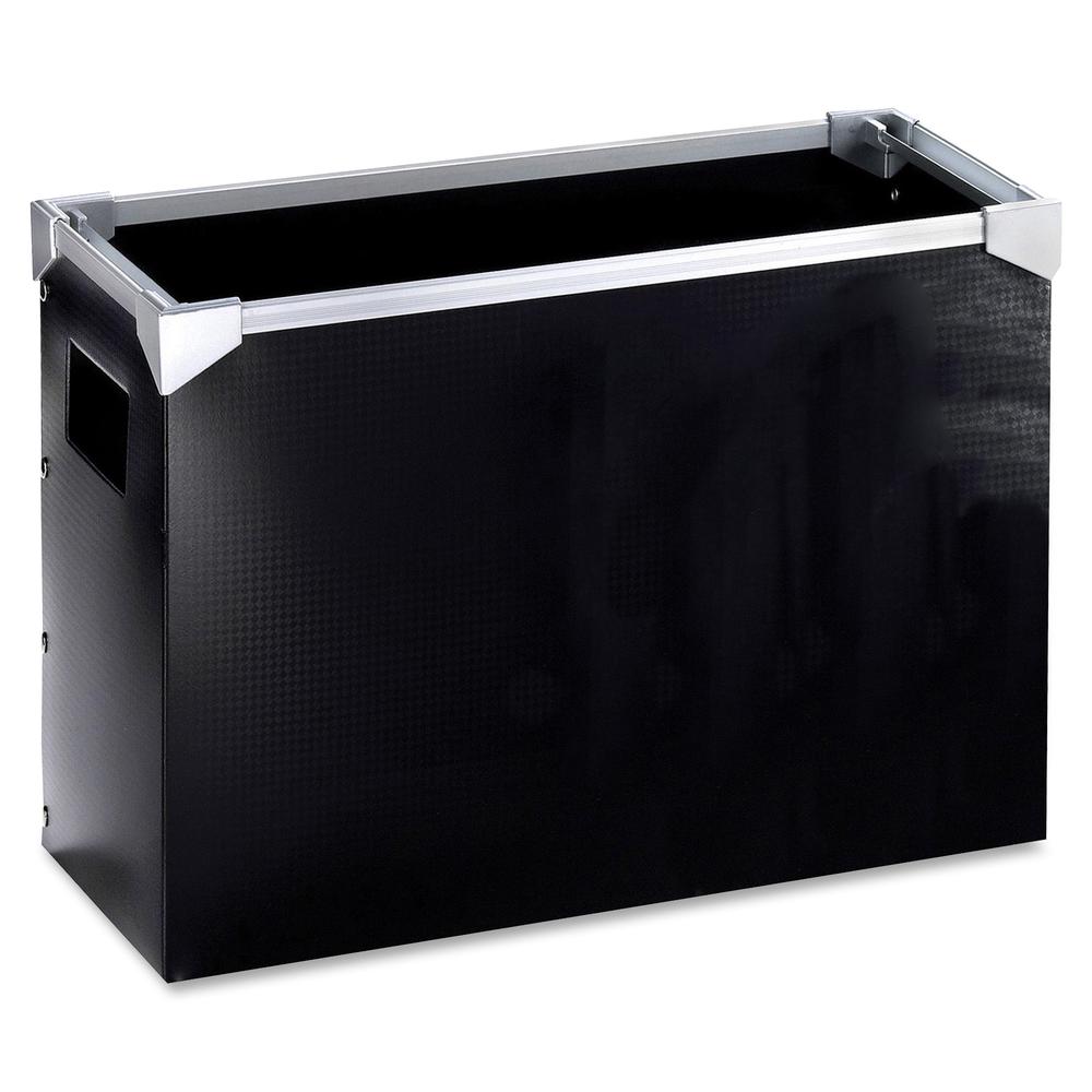Pendaflex Poly Desktop File - Media Size Supported: Letter 8.50" x 11" - Poly - Black - 1 Each. Picture 2