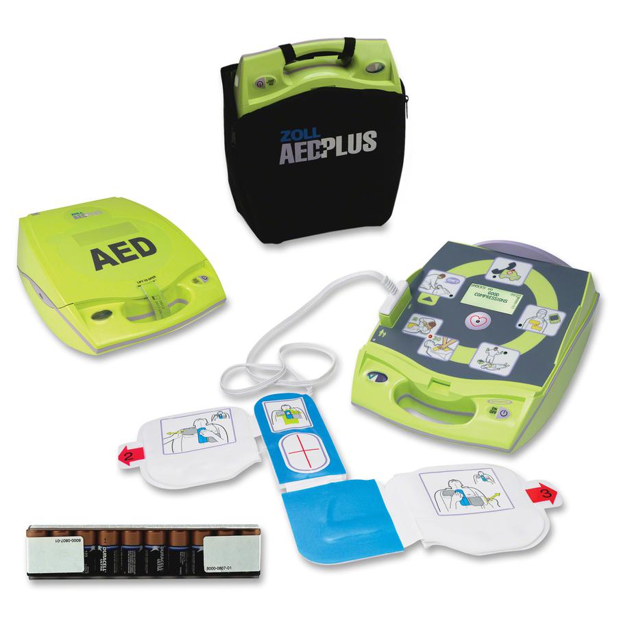 ZOLL Medical CPR Feedback Fully Automatic AED - Automatic - Lime Green. Picture 2
