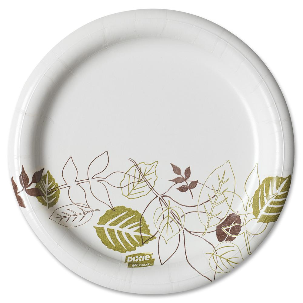 Dixie Ultra&reg; Pathways 6" Heavyweight Paper Plates by GP Pro - 250 / Pack - Microwave Safe - 6" Diameter - 4 / Carton. Picture 2