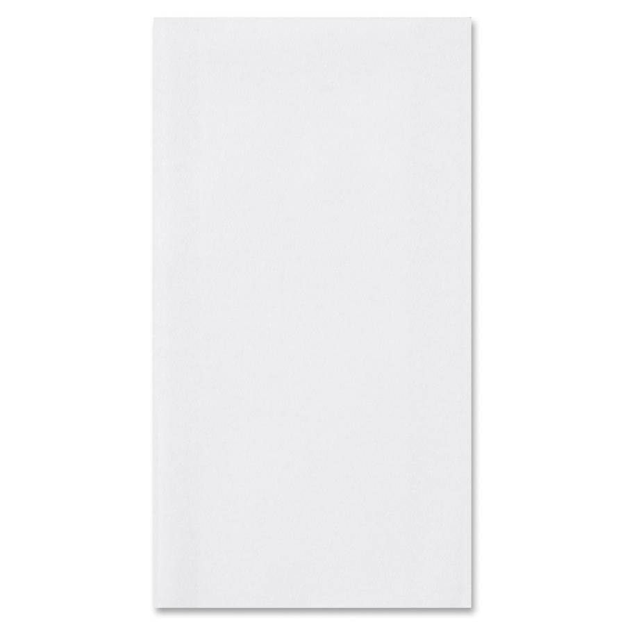Linen-Like Hoffmaster Guest Towels - 12" x 17" - White - 125.0 Per Pack - 500 / Carton. Picture 2