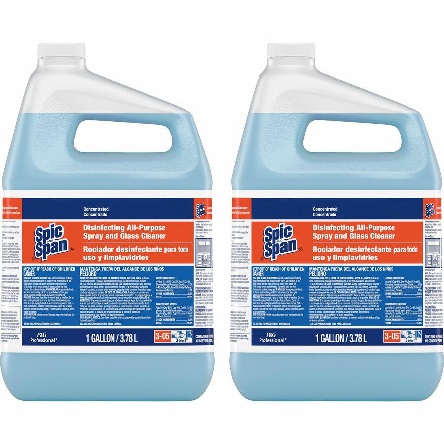 Spic and Span Spic/Span Concentrated Cleaner - Concentrate Liquid - 128 fl oz (4 quart) - 2 / Carton. Picture 2