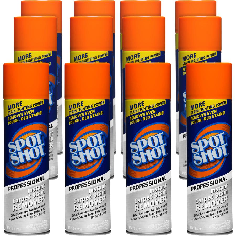 Spot Shot Professional Instant Carpet Stain Remover - Spray - 12 / Carton. Picture 2