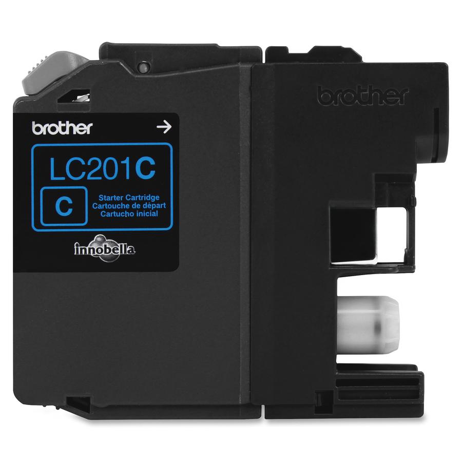 Brother Genuine Innobella LC201C Cyan Ink Cartridge - Inkjet - Standard Yield - 260 Pages - Cyan - 1 Each. Picture 6