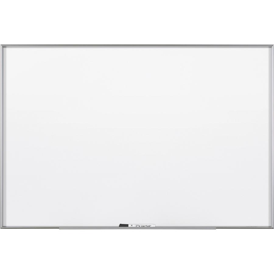 Quartet Fusion Nano-Clean Magnetic Dry-Erase Board - 48" (4 ft) Width x 36" (3 ft) Height - White Surface - Silver Aluminum Frame - Horizontal/Vertical - Magnetic - 1 Each. Picture 3