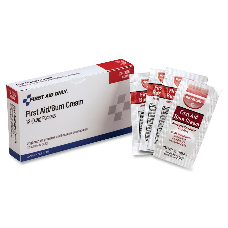 PhysiciansCare First Aid Only Burn Cream - For Burn - 12 / Box. Picture 3