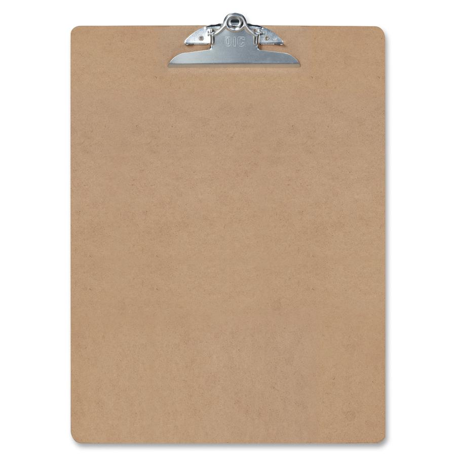 Officemate Wood Clipboard, Way Bill Size - Clipboard - 20"X15". Picture 4