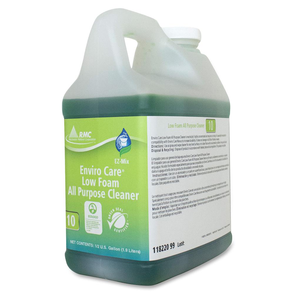 RMC Enviro Care All-purpose Cleaner - For General Purpose - Concentrate - 64.2 fl oz (2 quart) - 4 / Carton - pH Neutral, Bio-based - Green. Picture 2