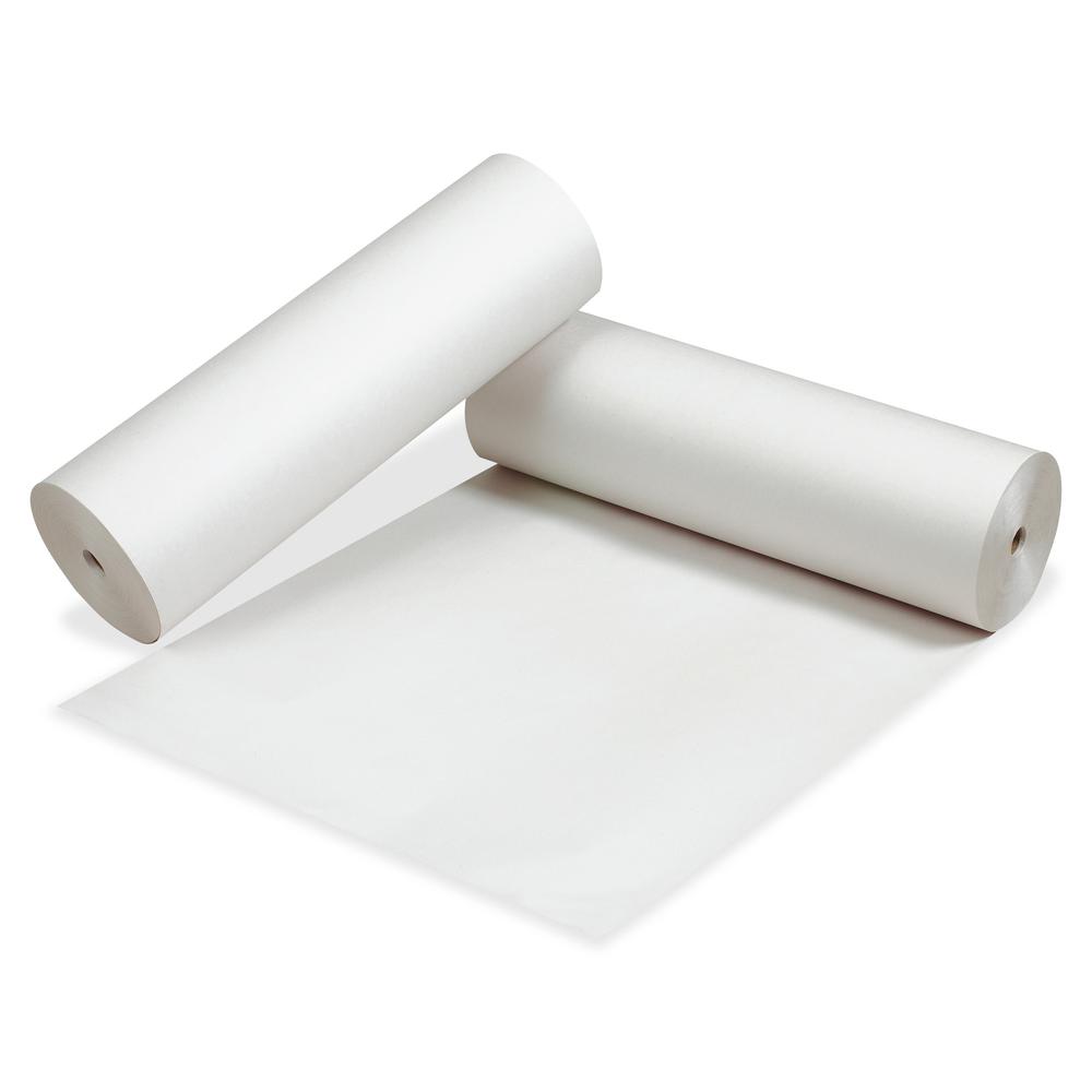 Pacon Newsprint Paper Roll - Art - 7.50"Height x 24"Width x 1000 ftLength - 1 / Roll - White - Paper. Picture 2