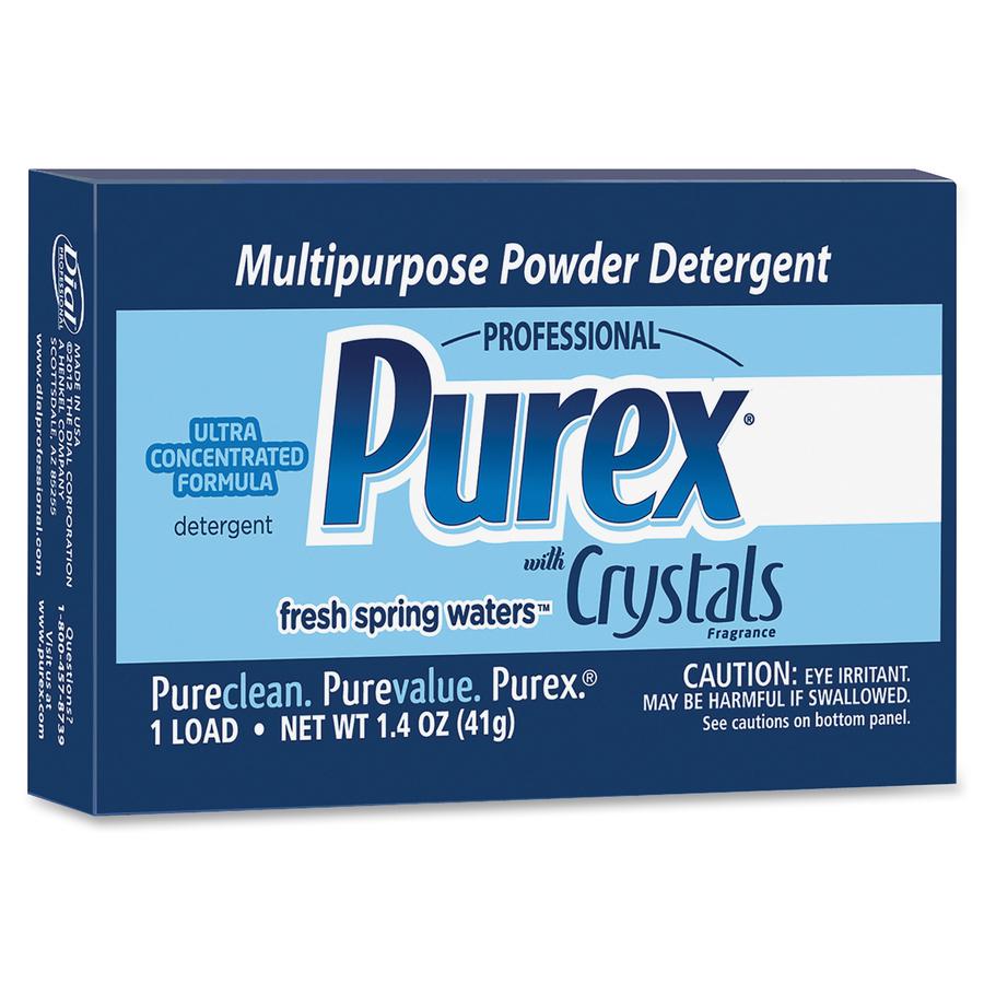 Purex DialMultipurpose Powder Detergent - Concentrate - 1.40 oz (0.09 lb) - Fresh Scent - 156 / Carton - Blue. Picture 2