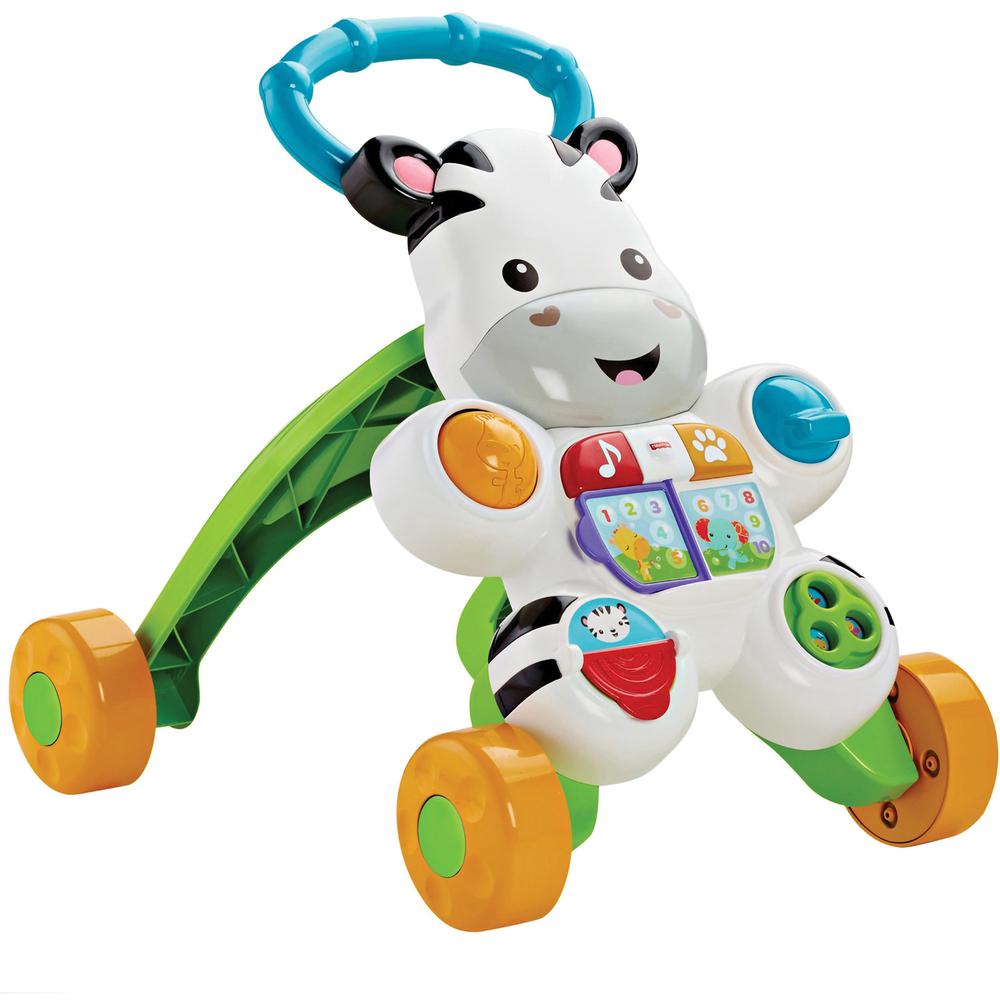 Fisher-Price Learn with Me Zebra Walker - Two Ways to Play - Teaches ABC's - 123's and More. Picture 2