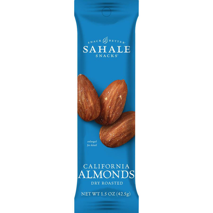 Sahale Snacks California Almonds Dry Roasted Snack Mix - Non-GMO, Gluten-free - Almond - 1.50 oz - 18 / Carton. Picture 4