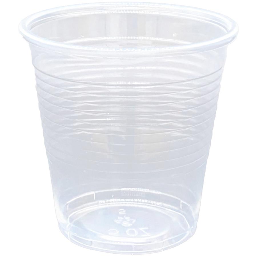 Genuine Joe 5 oz Transparent Beverage Cups - 100 / Bag - 25 / Carton - Clear - Plastic - Beverage. Picture 3