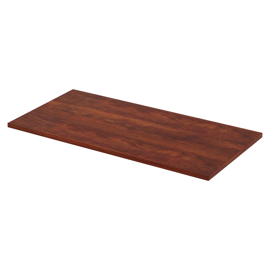 Lorell Training Tabletop - Cherry Rectangle, Laminated Top - 48" Table Top Length x 24" Table Top Width x 1" Table Top ThicknessAssembly Required - 1 Each. Picture 7