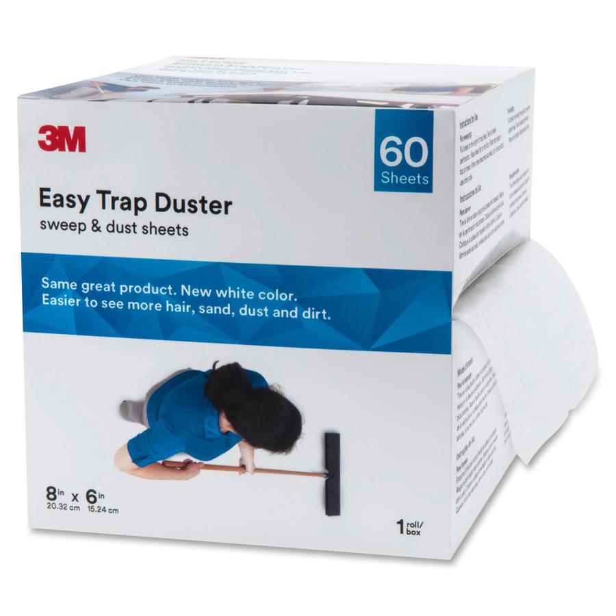 3M Easy Trap Duster - 5" Width x 6" Depth - White - 60 / Box. Picture 4