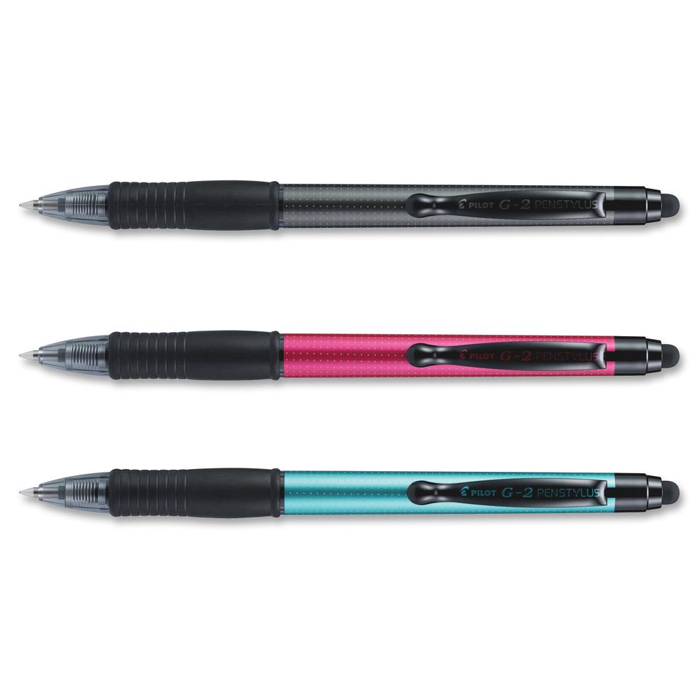 Pilot G2 Pen Stylus - 3 Pack - Assorted. Picture 2