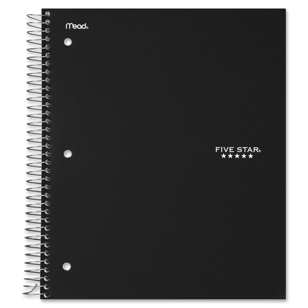 Five Star College Ruled 3 - subject Notebook - Letter - 150 Sheets - Wire Bound - College Ruled - Letter - 8 1/2" x 11" - BlackKraft Cover - 1 Each. Picture 2