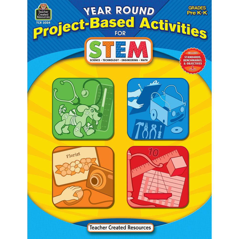 Teacher Created Resources PreK Project-based STEM Book Printed Book. Picture 2