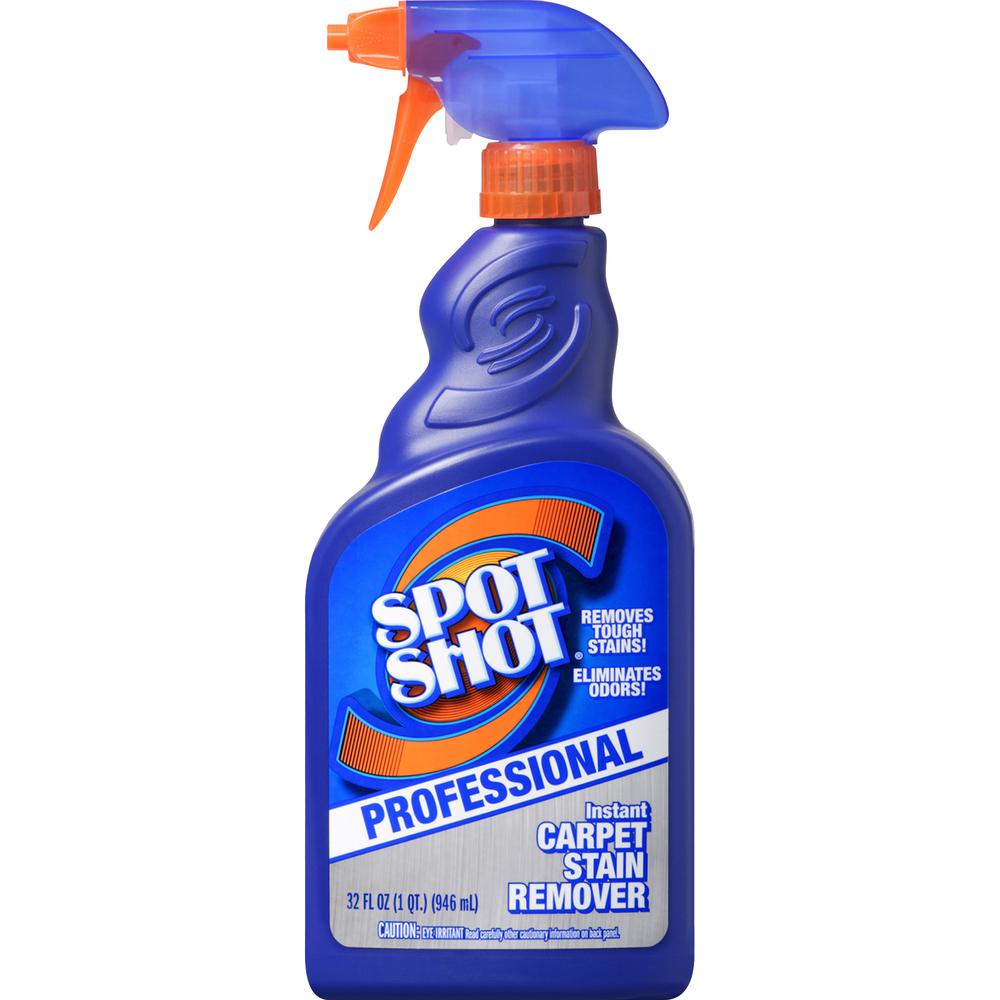 Spot Shot Professional Instant Carpet Stain Remover - For Carpet - 32 fl oz (1 quart) - 1 Each - Odor Neutralizer, Water Based - Clear. Picture 2