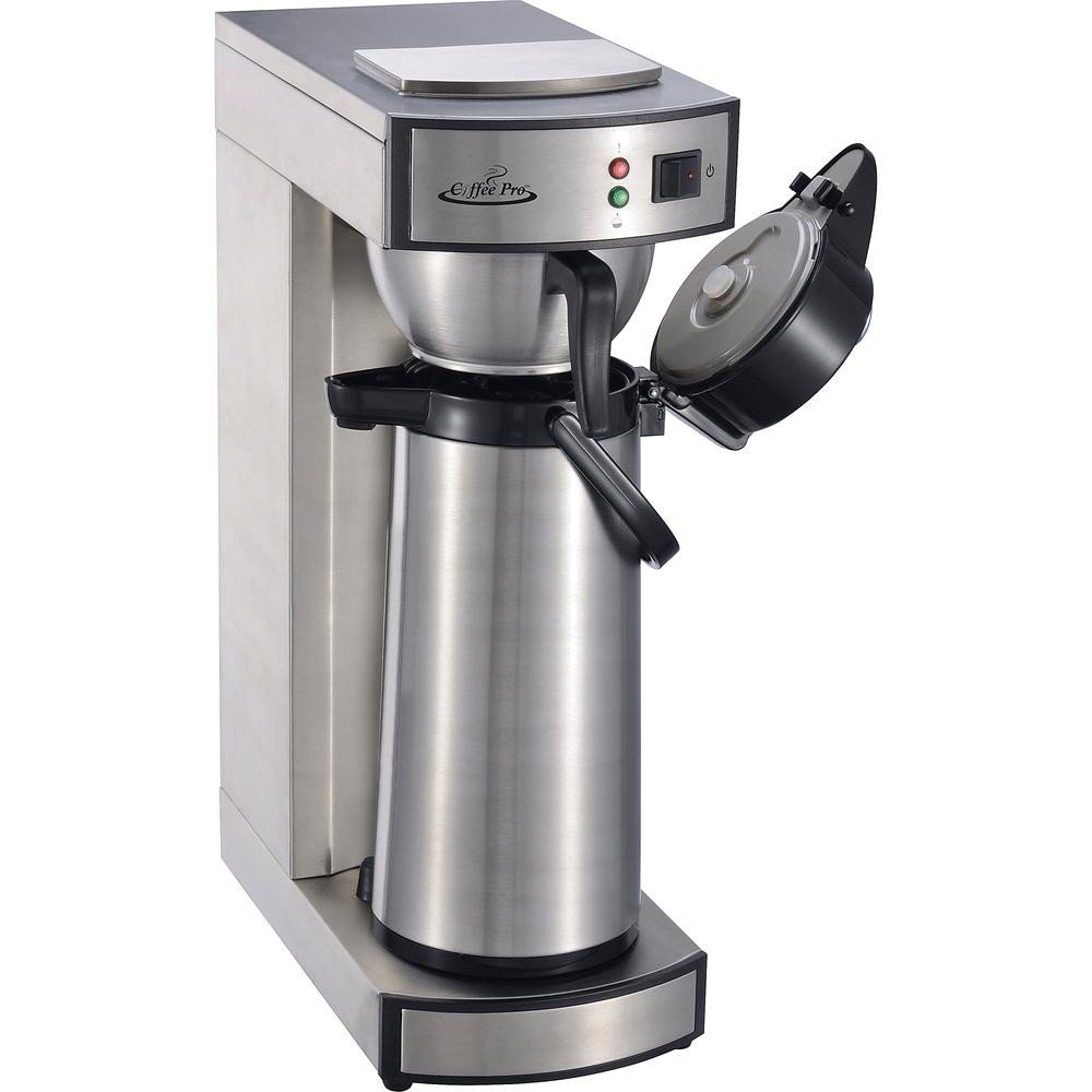 Coffee Pro CP-RLA Commercial Coffee Brewer - 2.32 quart - Stainless Steel - Stainless Steel Body. Picture 2