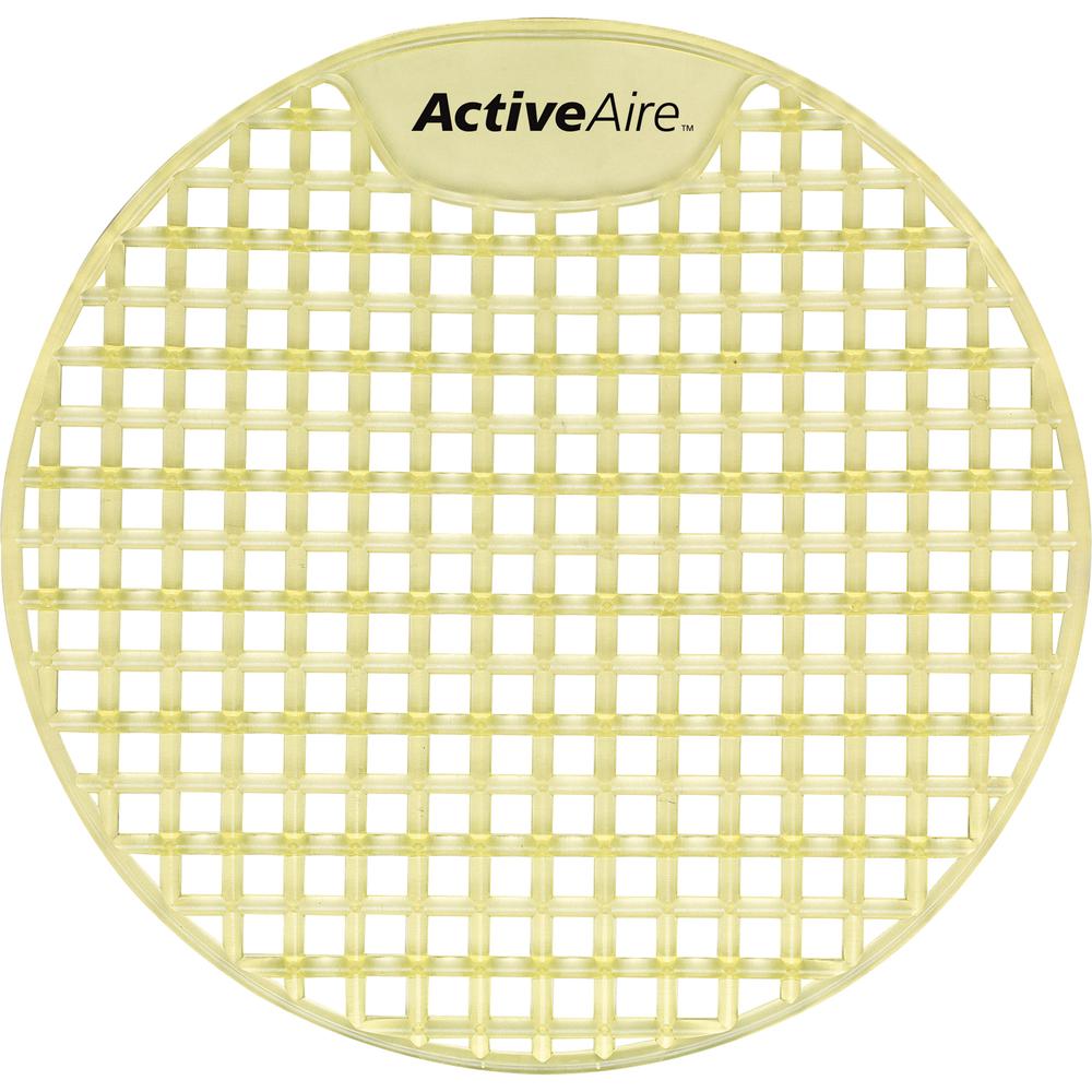 ActiveAire Deodorizer Urinal Screens - Lasts upto 30 Days - Deodorizer - 12 / Carton - Citrus. Picture 2