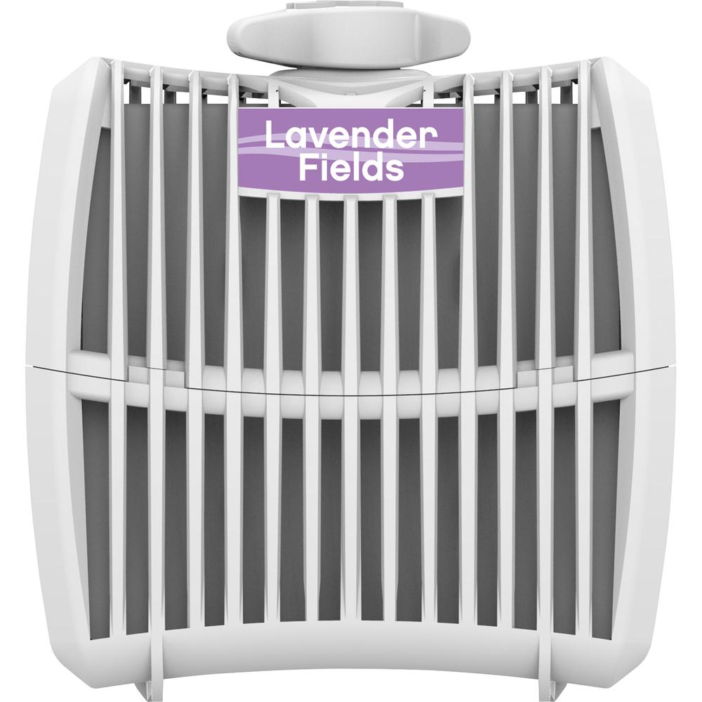 Genuine Joe Air Refreshener Refill Cartridge - Lavender Field - 12 / Carton - Long Lasting, Odor Neutralizer. Picture 4