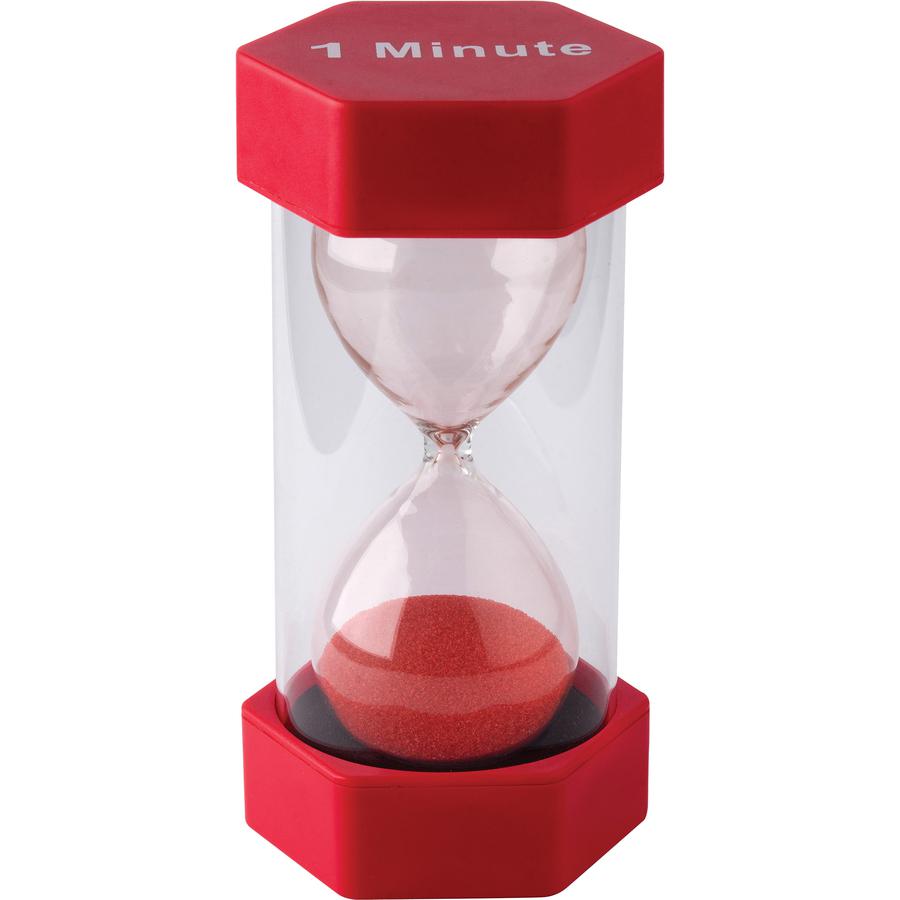Teacher Created Resources 1 Minute Sand Timer-Large - Skill Learning: Time - 1 Each. Picture 2
