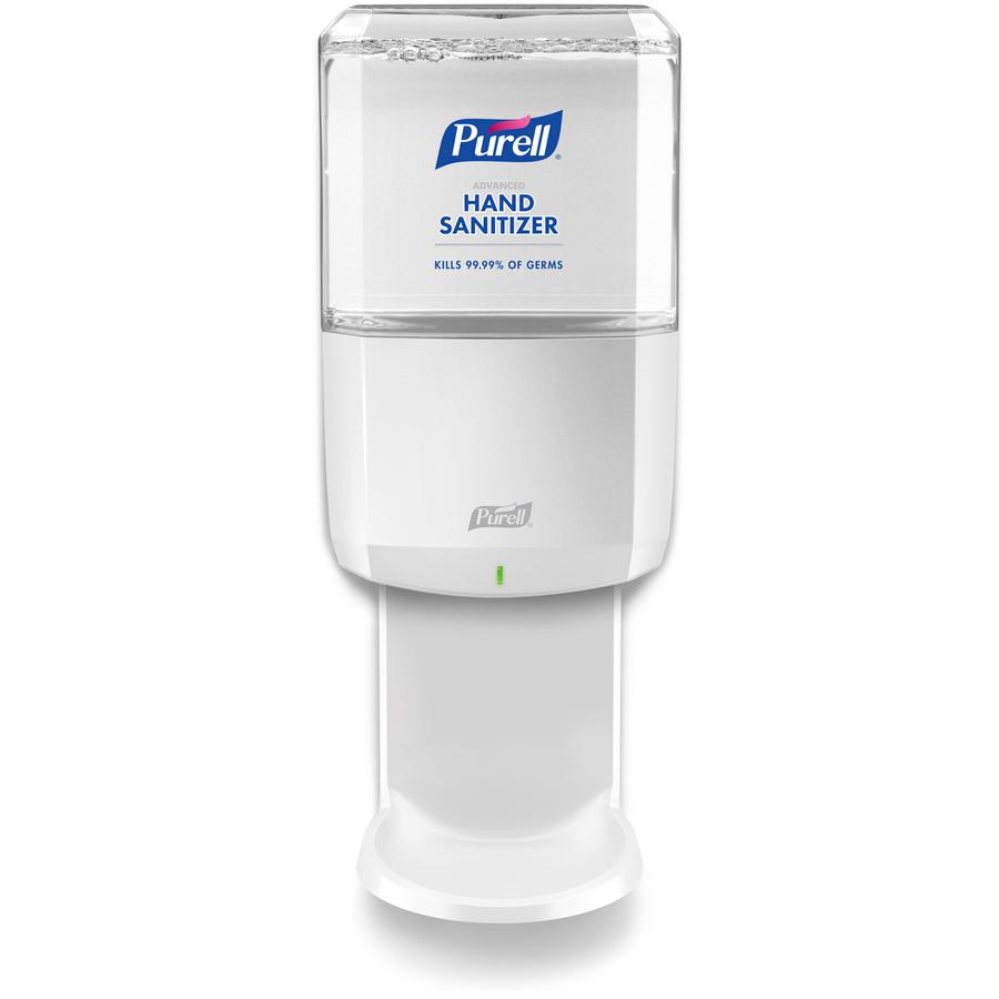 PURELL&reg; ES6 Hand Sanitizer Dispenser - Automatic - 1.27 quart Capacity - Support 4 x C Battery - Locking Mechanism, Durable, Wall Mountable - White - 1Each. Picture 3
