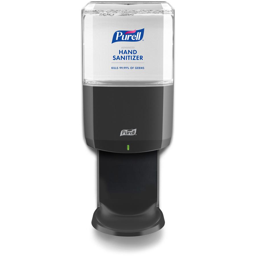 PURELL&reg; ES8 Hand Sanitizer Dispenser - Automatic - 1.27 quart Capacity - Touch-free, Wall Mountable, Refillable - Graphite - 1Each. Picture 2