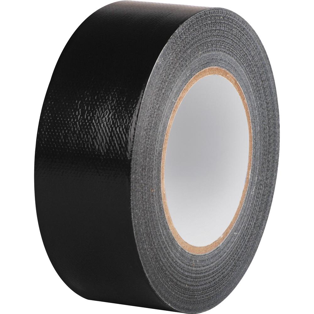 Business Source General-purpose Duct Tape - 60 yd Length x 2" Width - 9 mil Thickness - For Indoor, Outdoor, General Purpose, Wrapping, Sealing - 1 / Roll - Black. Picture 2