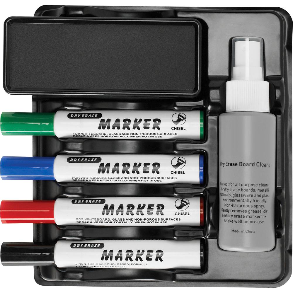 Lorell Dry-erase Marker Caddy Kit - 1 / Kit. Picture 2