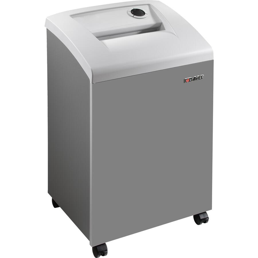 Dahle 50310 Small Office Shredder - Cross Cut - 22 Per Pass - for shredding Staples, Paper Clip, Credit Card, CD, DVD - 0.188" x 1.563" Shred Size - P-3 - 22 ft/min - 10.25" Throat - 10 Minute Run Tim. Picture 14