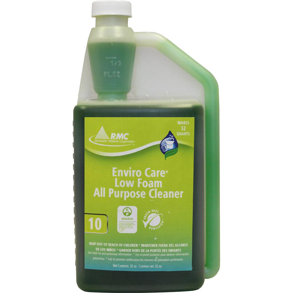 RMC RTU Enviro Care All Purpose Cleaner - Ready-To-Use Liquid - 32 fl oz (1 quart) - 1 Each - Clear Green. Picture 2