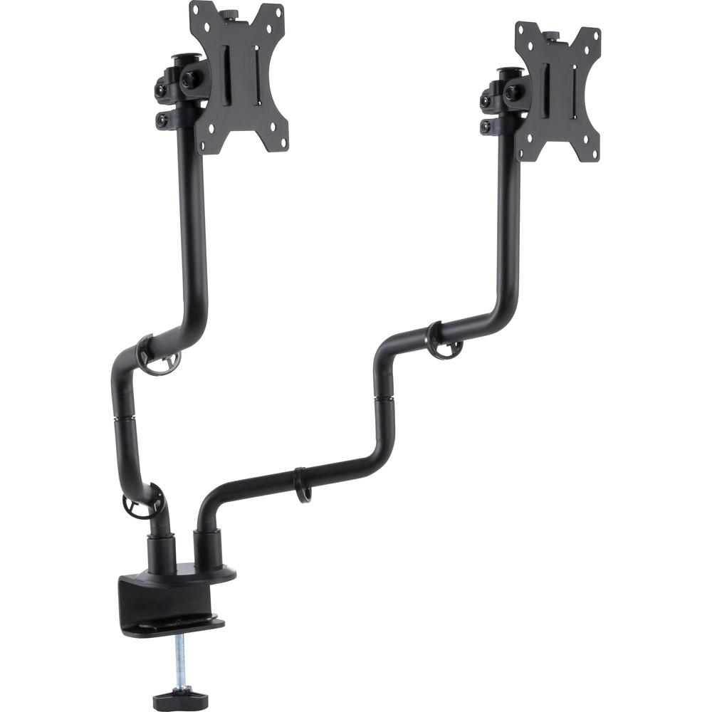 Allsop Metal Art Dual Monitor Arms - (32146) - For monitors up to 32" - 30.80 lb Load Capacity - Black. Picture 3
