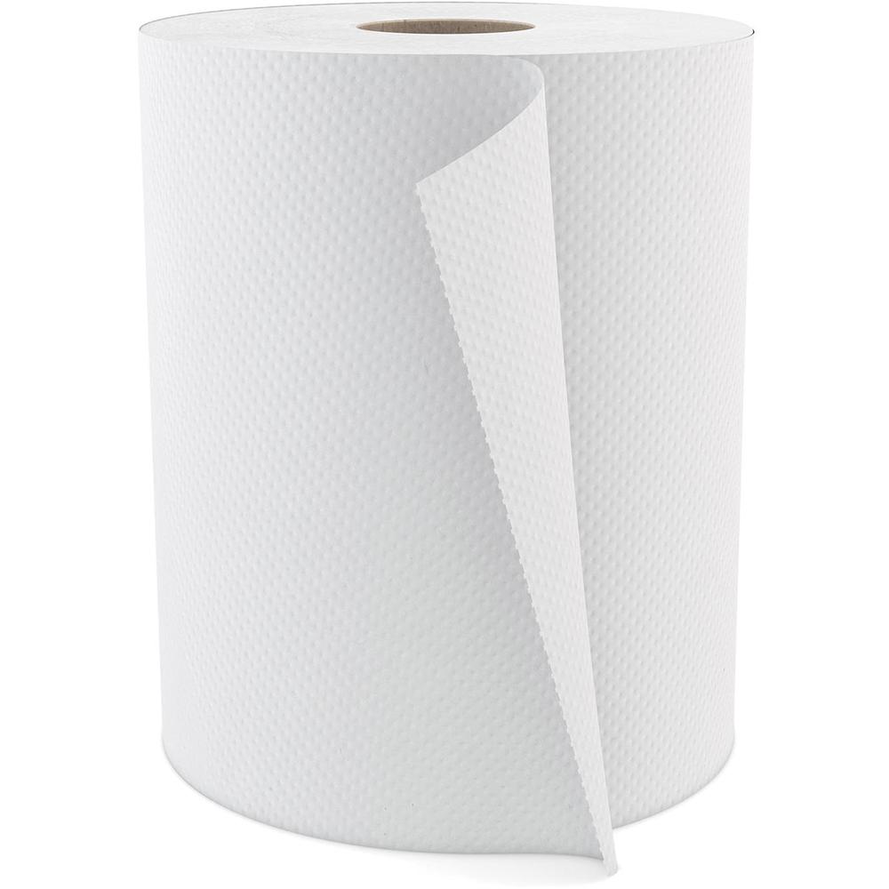 Cascades PRO Select Roll Paper Towel - 1 Ply - 7.80" x 600 ft - White - Paper - Absorbent - For Hand, Education, Industry, Food Service - 12 / Carton. Picture 2